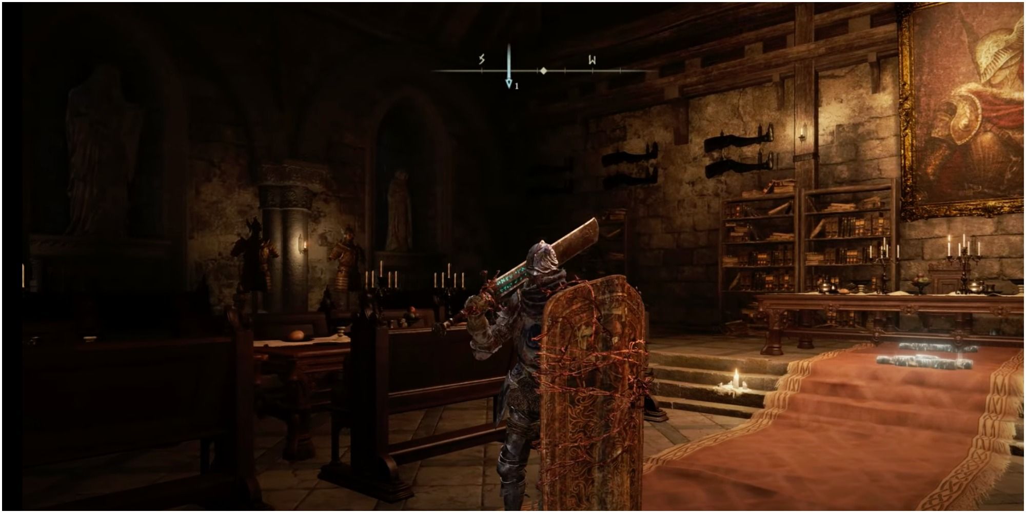 Elden Ring Wielding the Briar Greatshield