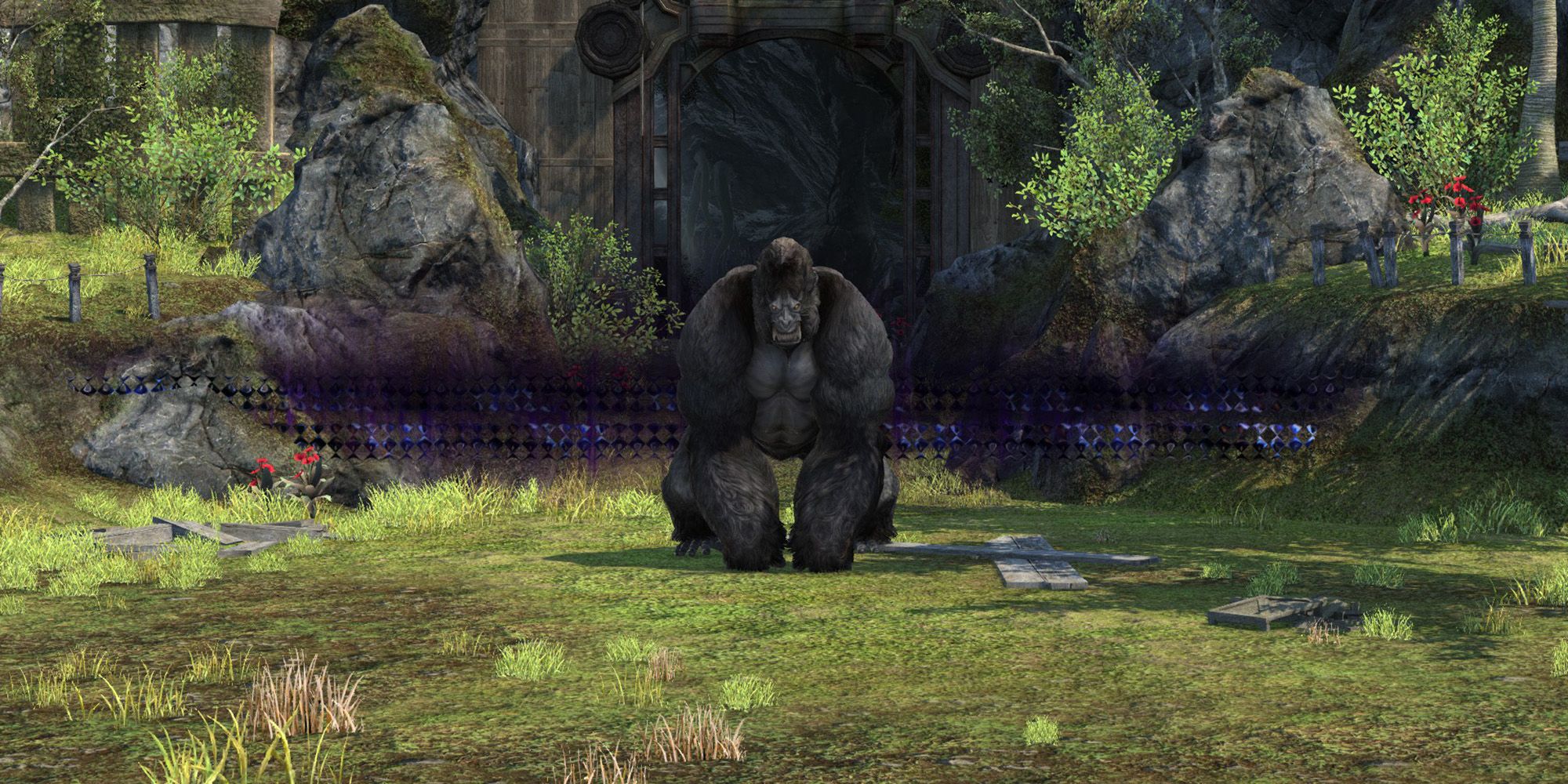 sasquatch, first boss of hullbreaker isle