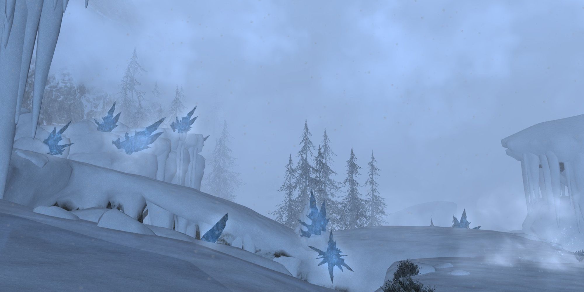 snowcloak dungeon landscape