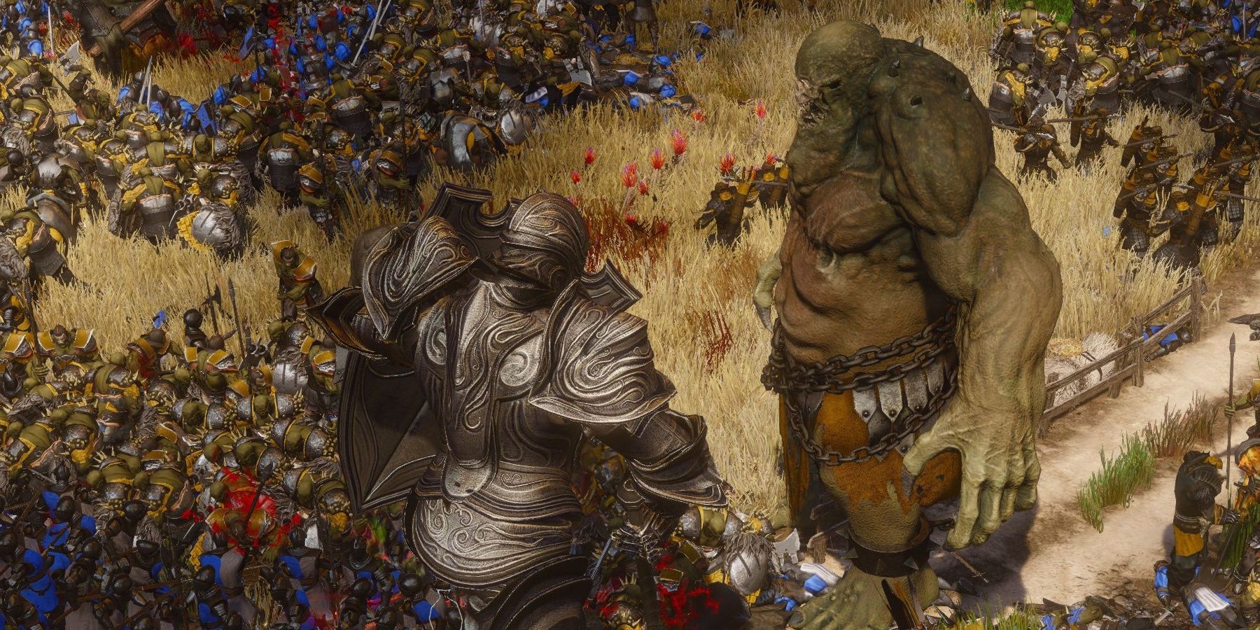 Battle scene from SpellForce 3 Reforced 