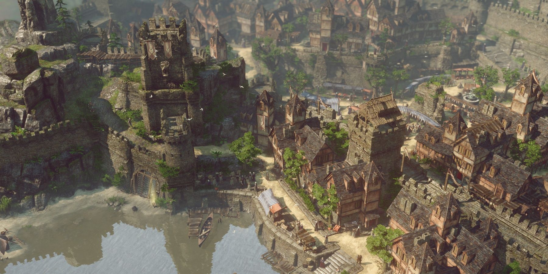 Sea port from SpellForce 3 Reforced