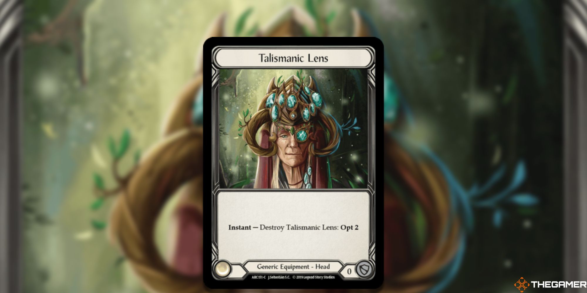 Talismanic Lens Card From Flesh And Blood