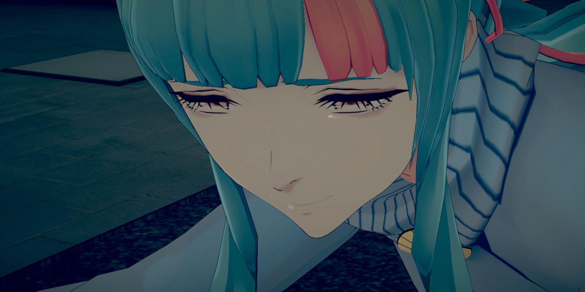 Amame Doi cries in the park at night