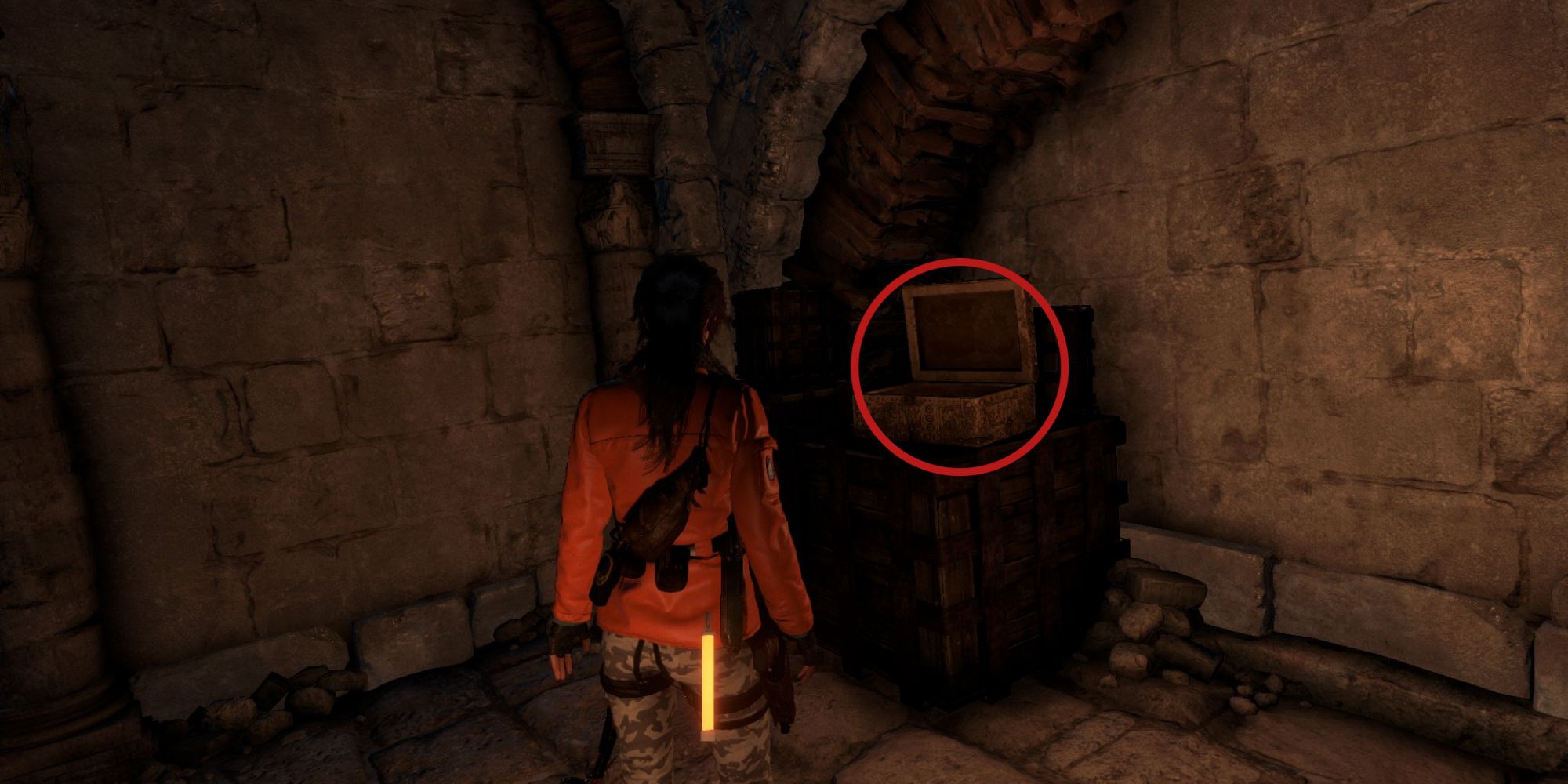 Abandoned Mines relic tomb raider