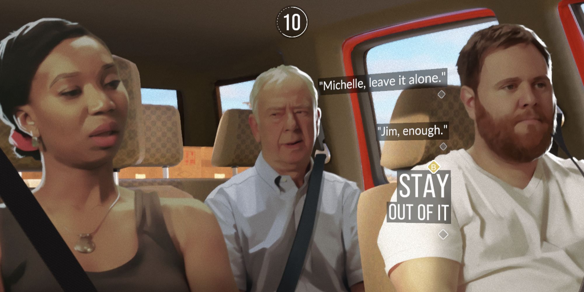 As Dusk Falls Screenshot Of Michelle and Jim Dispute
