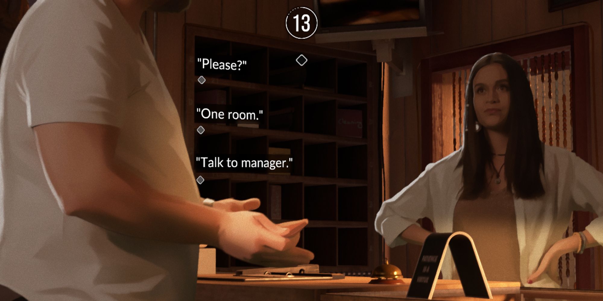 As Dusk Falls Screenshot Of Vince Talking To Joyce
