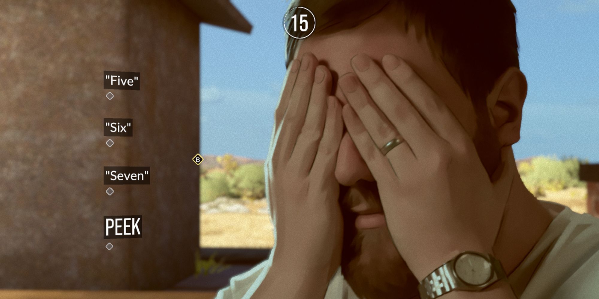 As Dusk Falls Screenshot Of Vince Playing Memory Game