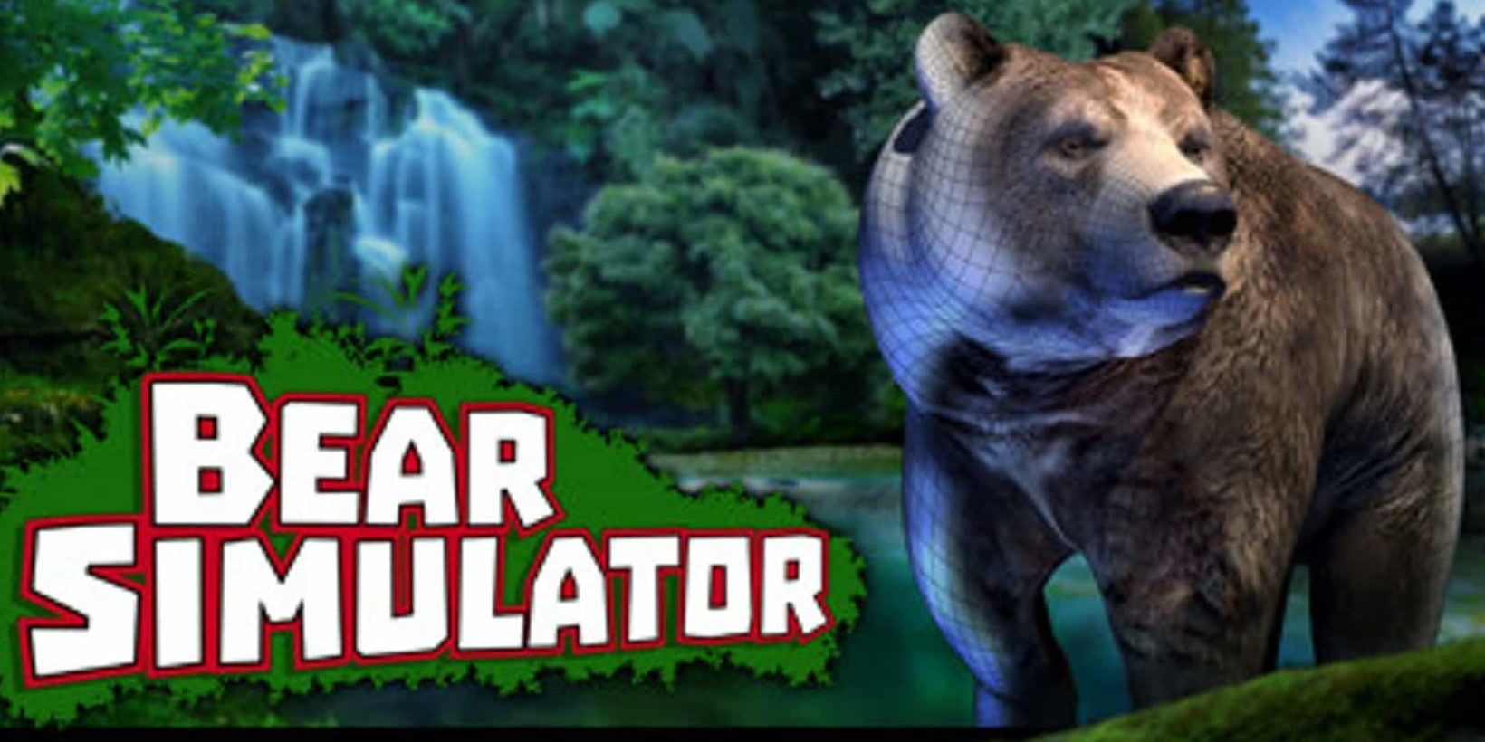 Bear Simulator logo with bear