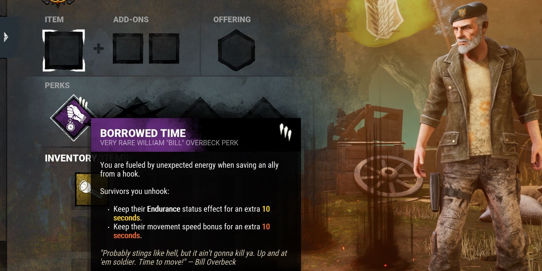 Borrowed time extends your post-unhooking protections by up to 10 seconds