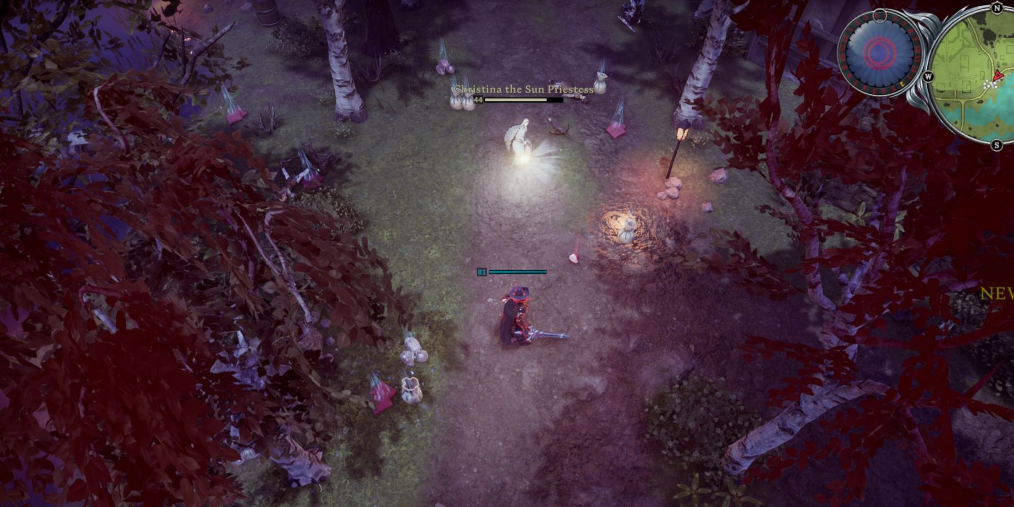 V Rising Christina The Sun Priestess Boss Fight