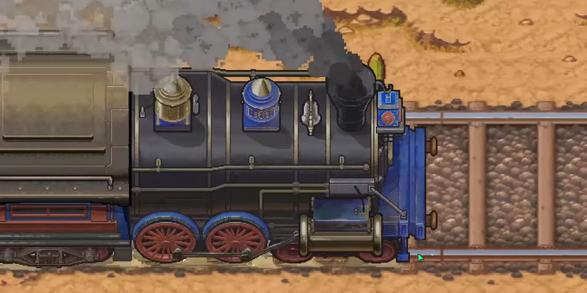 The Escapists 2. Train on the tracks.