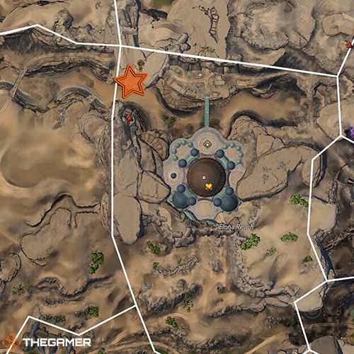 Crystal Oasis meditation spot - Guild Wars 2
