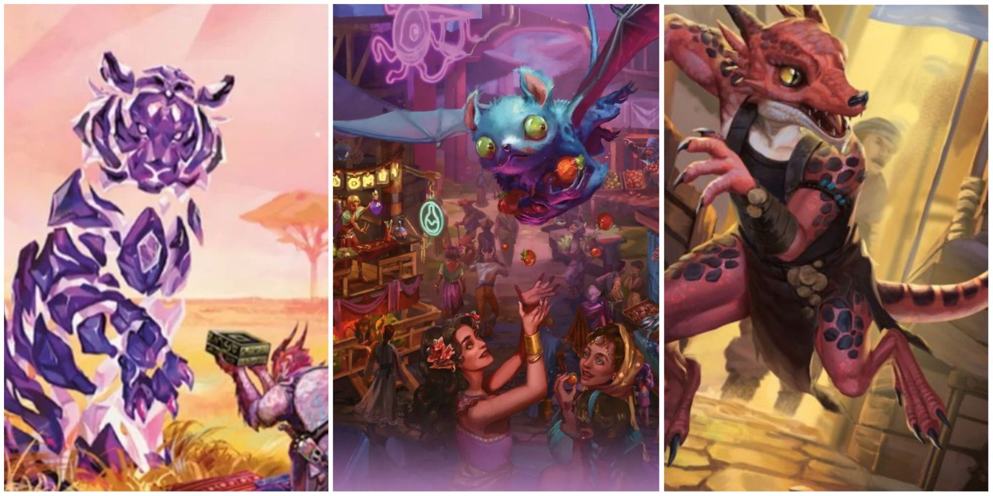 D&D Journeys Through The Radiant Citadel Split Image Of Art