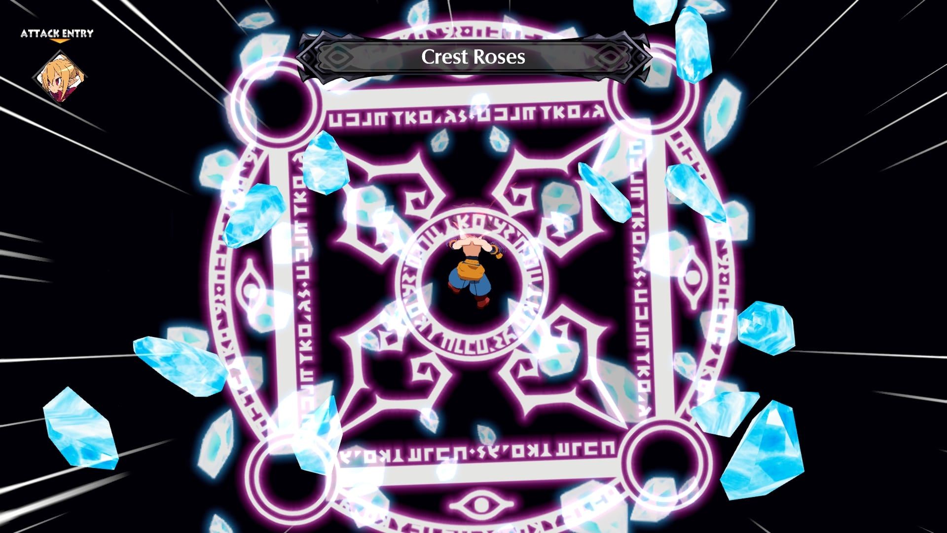 Disgaea 6 Rozalin casting Crest Roses