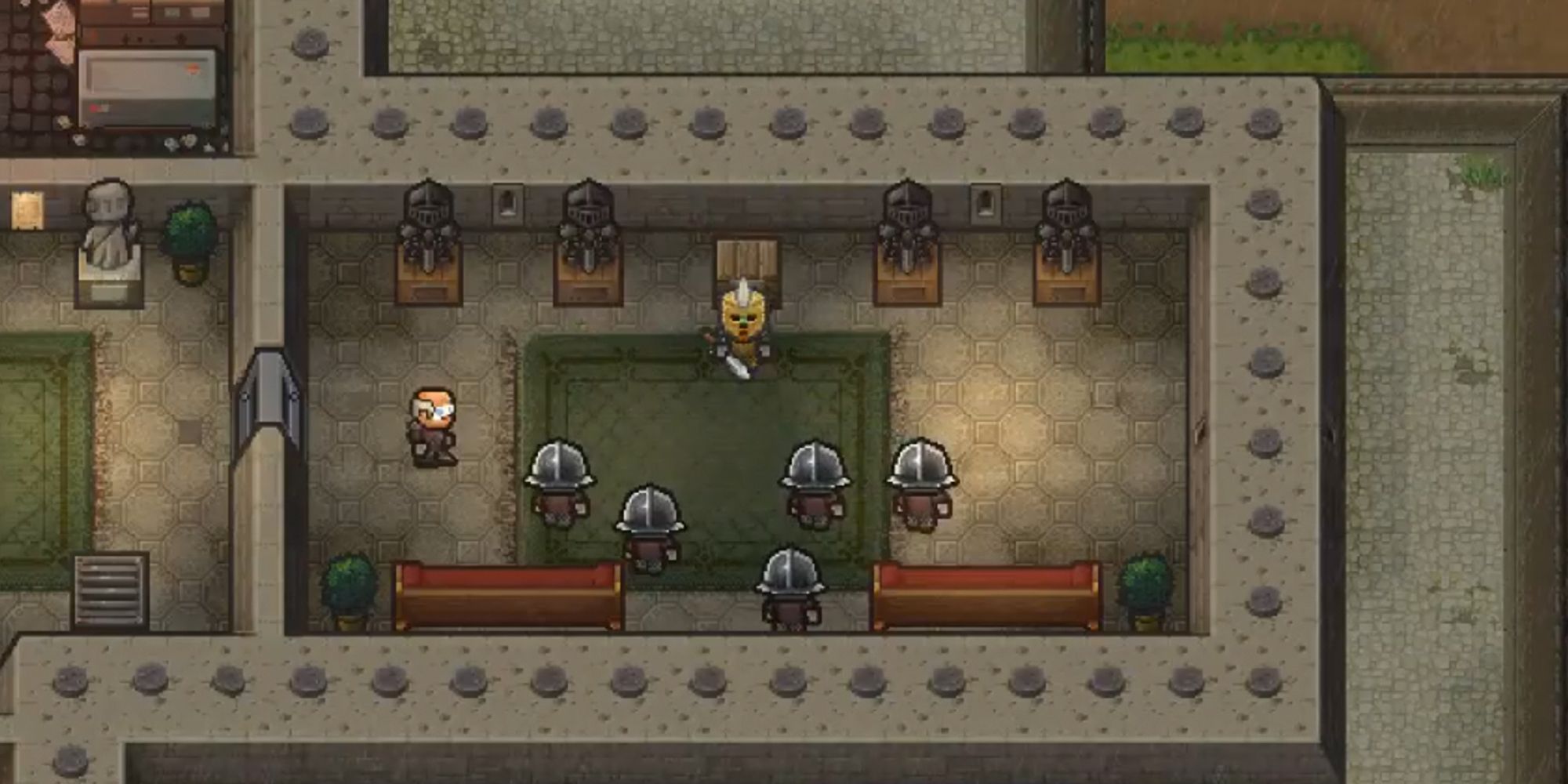 The Escapists 2. Escaping the medieval map.