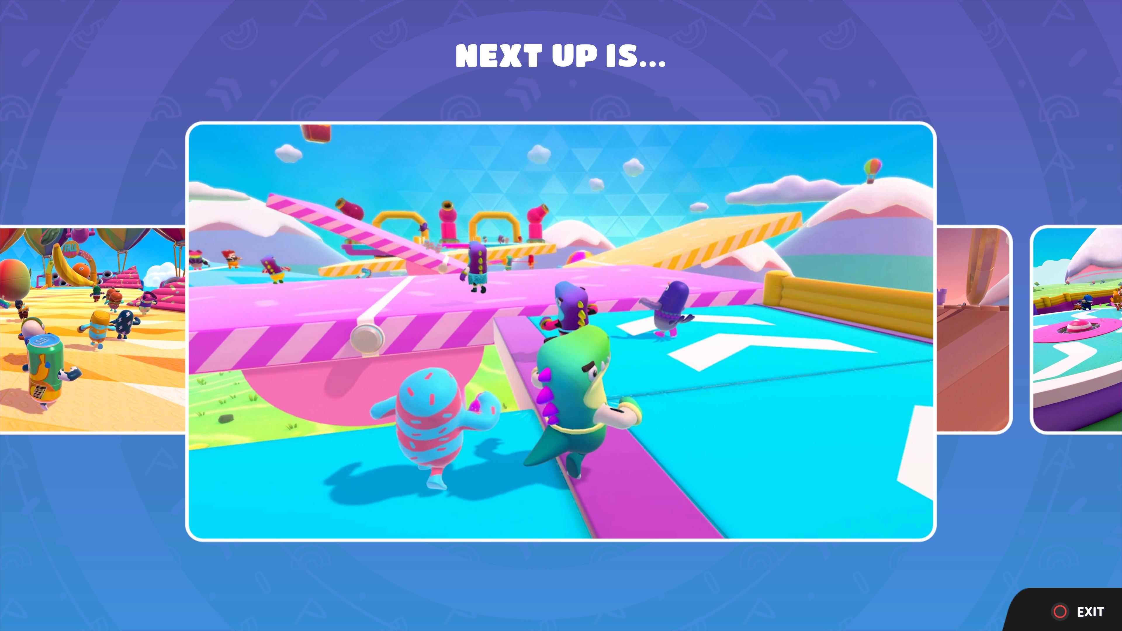 See Saw preview image from the "Next Up Is..." screen in Fall Guys