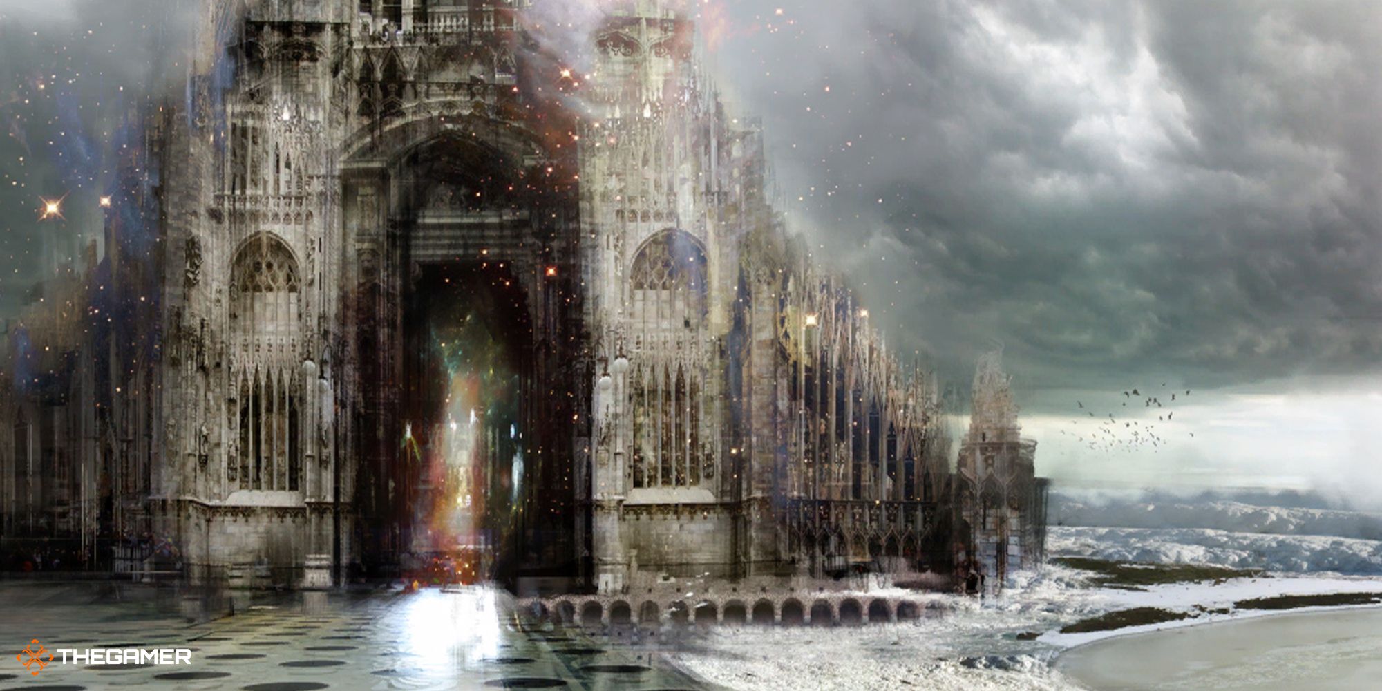 Guild Wars 2 - Eye of the North loading screen art