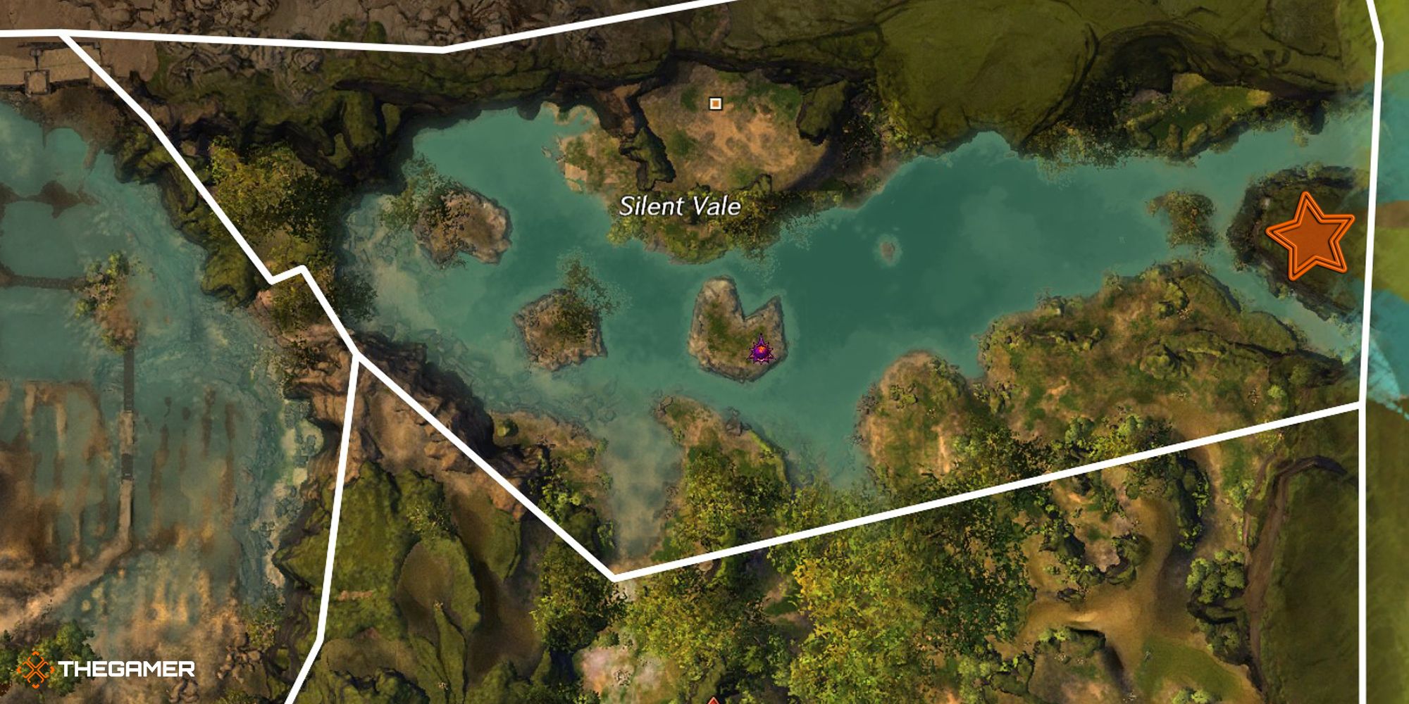 Guild Wars 2 - The Desolation, Hasara location