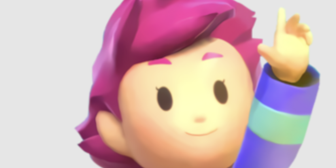Kamotoura from Mother 3 in her Smash Bros Ultimate Model