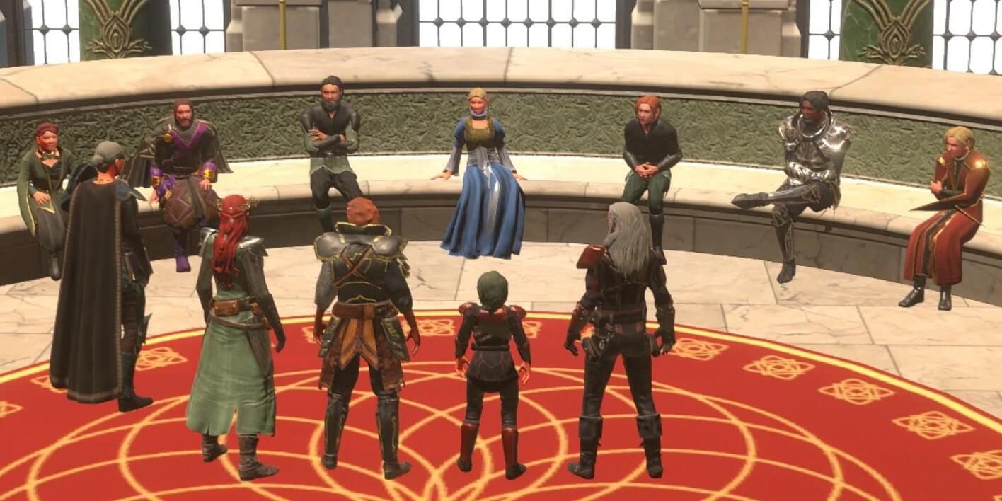 Legacy Council Princess Ceiwad Silverflower Solasta