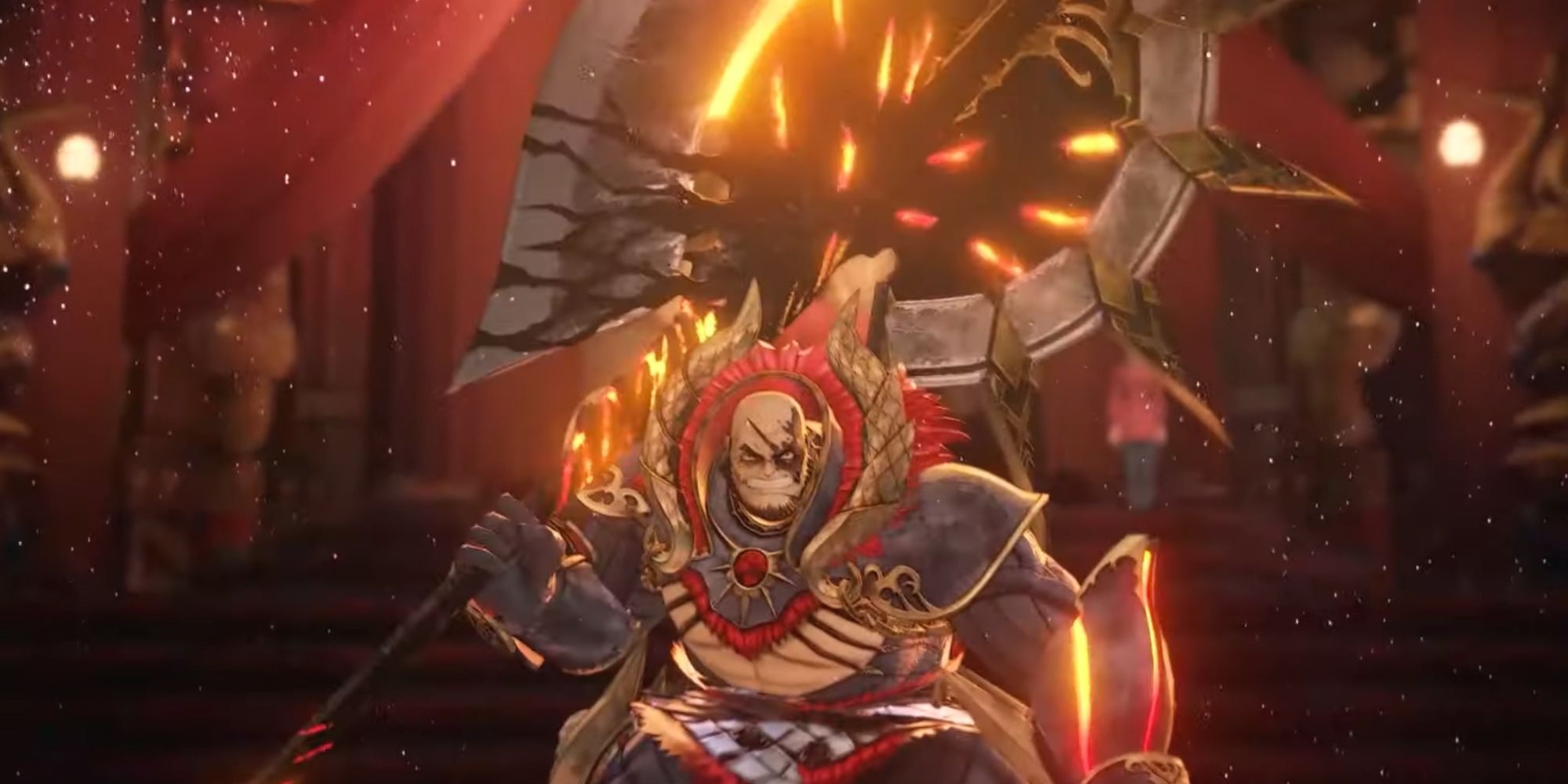 Tales of Arise fighting the first Lord. Lord Balseph.