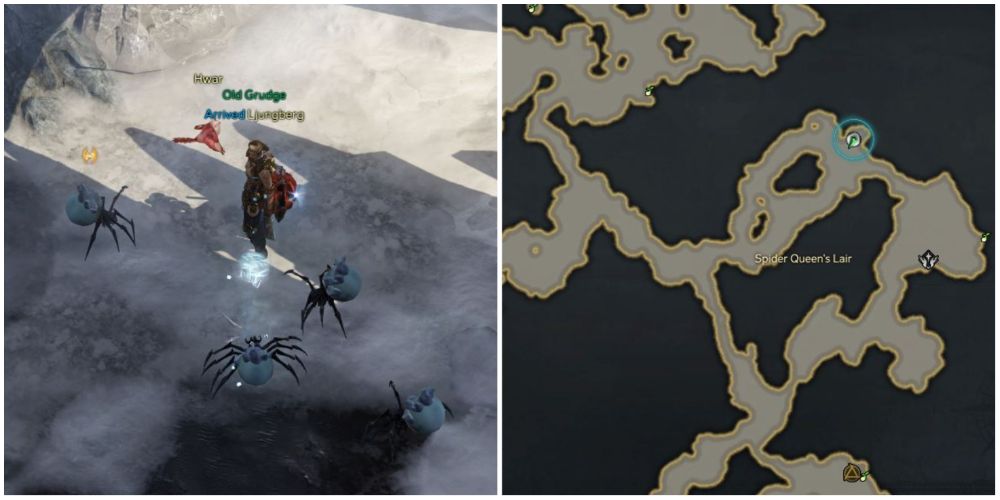 Lost Ark Shushire coldsnap spider monster location