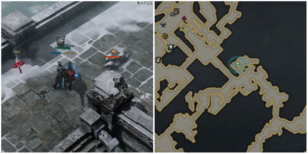 Lost Ark Shushire giant port rat monster location