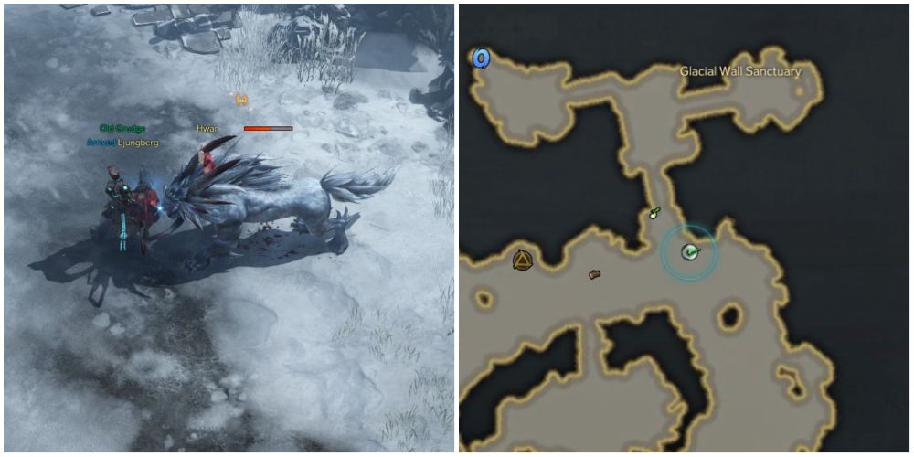 Lost Ark Shushire lead coldsnap wolf monster location