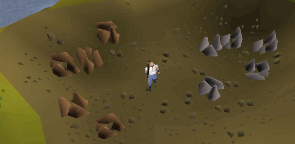 Old School RuneScape screenshot of Lumbridge Swamp Mine