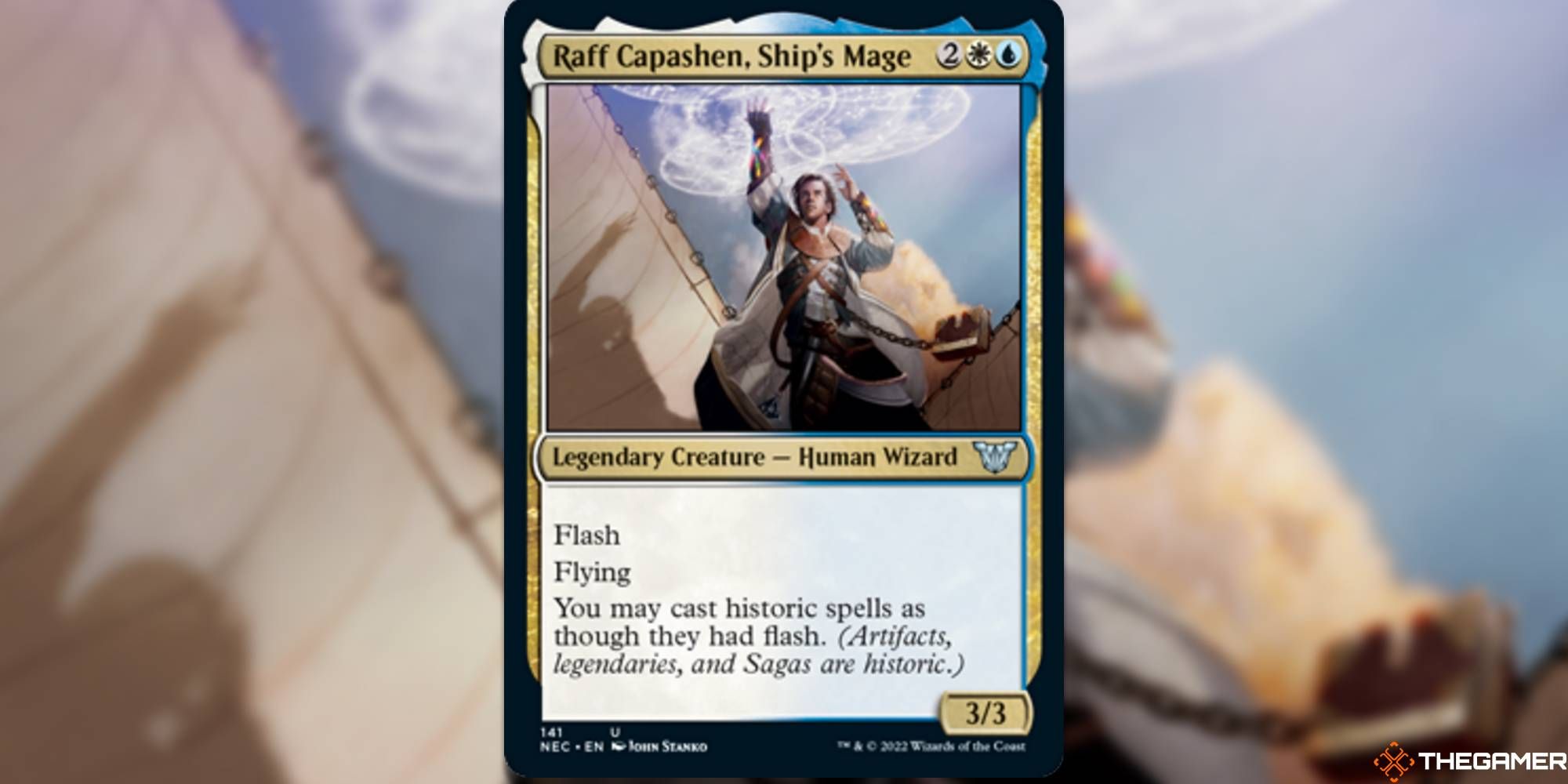Raff Capashen, Ship's Mage