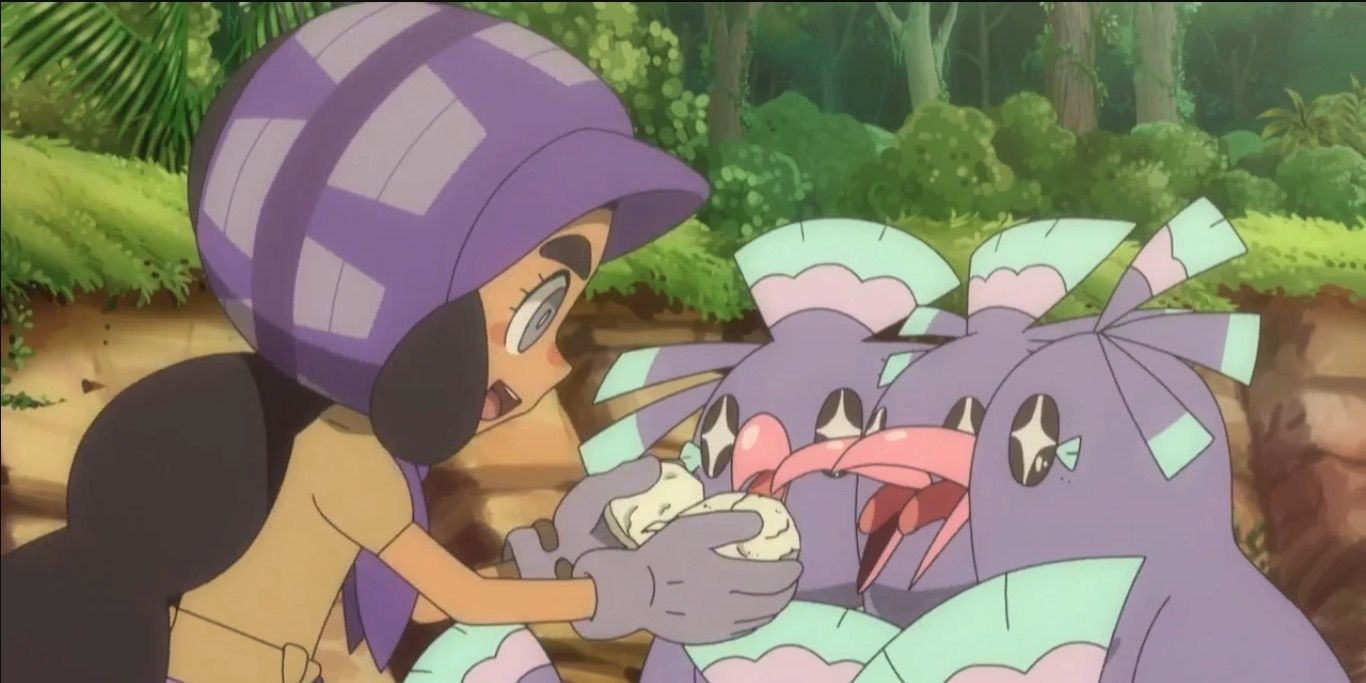 Hapu Feeding Oricorio in a jungle