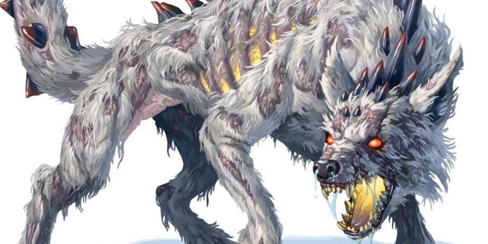 Shoosuva gnoll demon dog hyena
