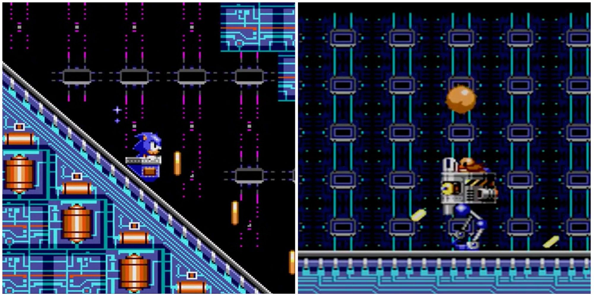 Sonic Chaos Electric Egg Zone Final Boss