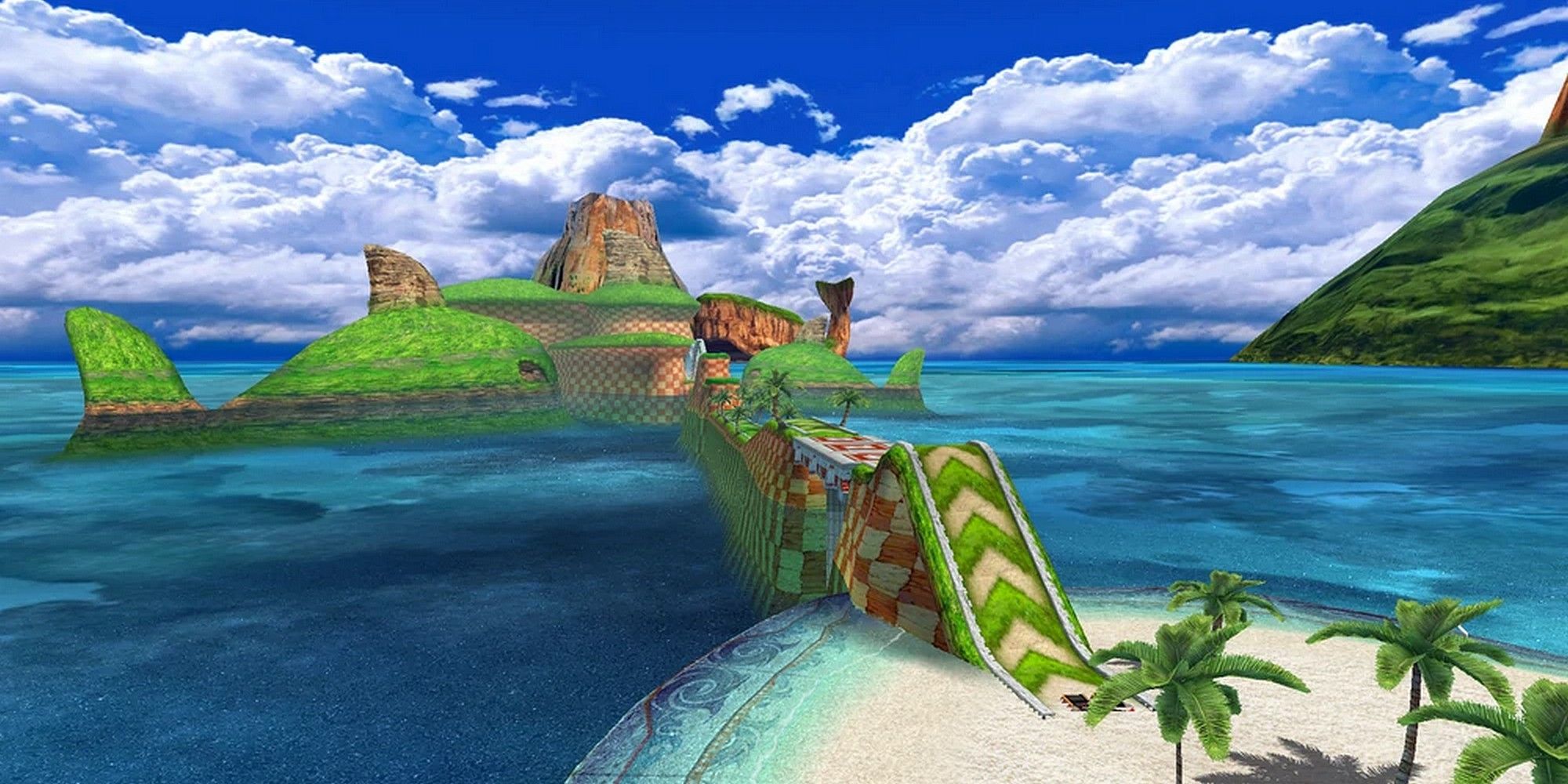 Sonic the Hedgehog Seaside Hill