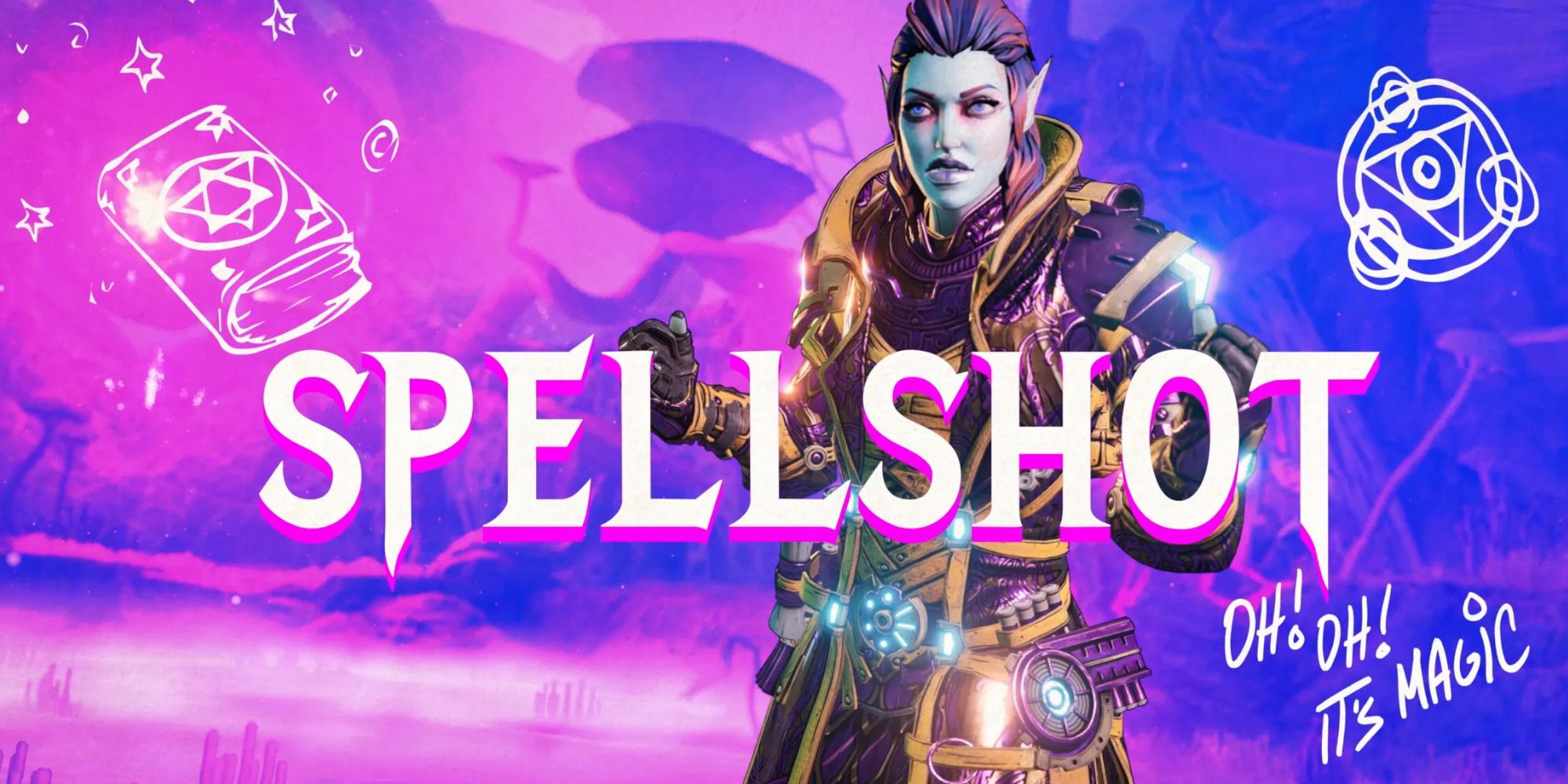 Spellshot Intro Art Tiny Tinas Wonderlands