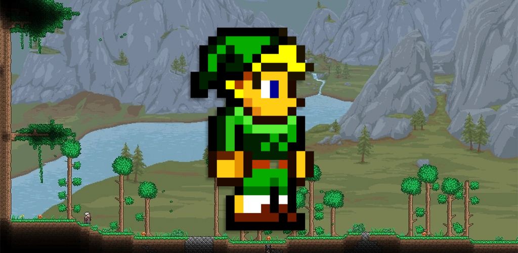 The Legend Of Zelda Terraria Reference