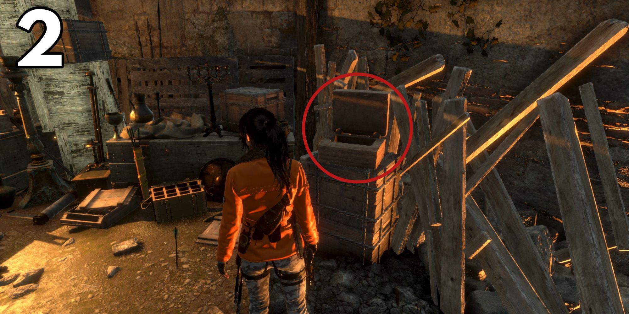 Tomb Raider acropolis relic box 2 in hidden room