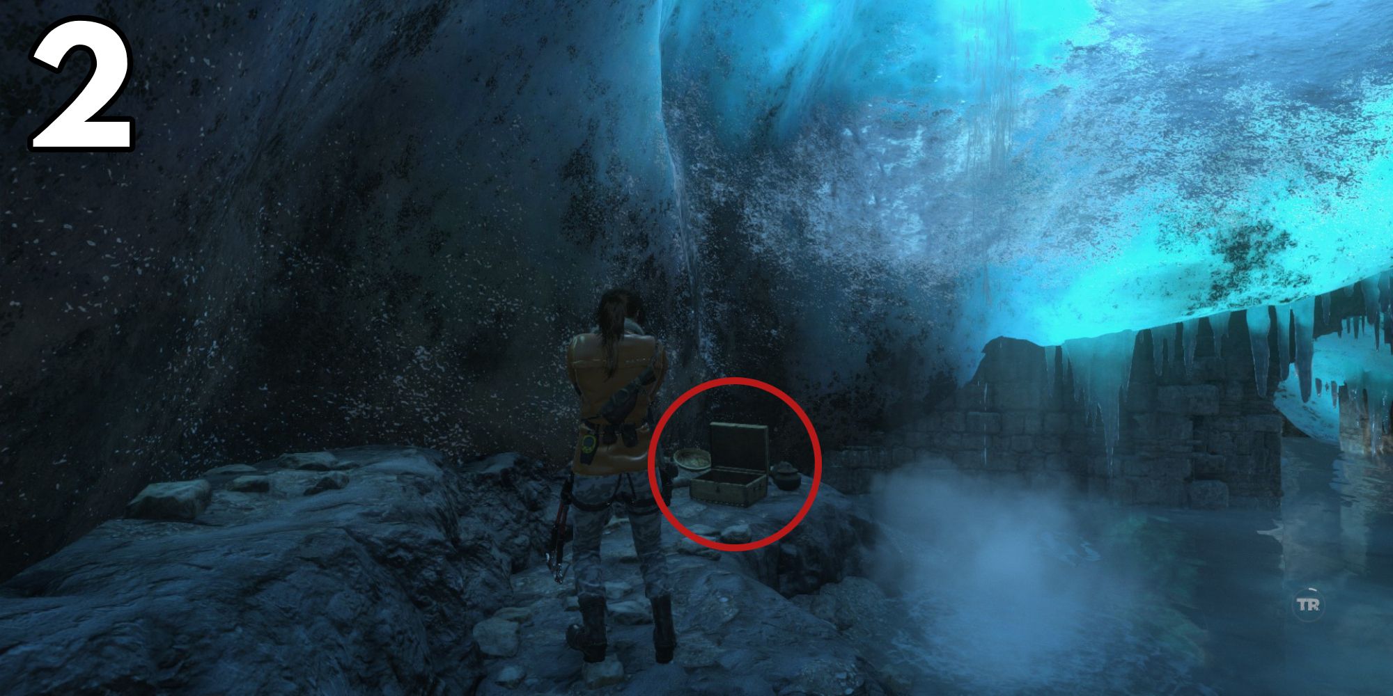 Tomb Raider glacial cavern relic 2
