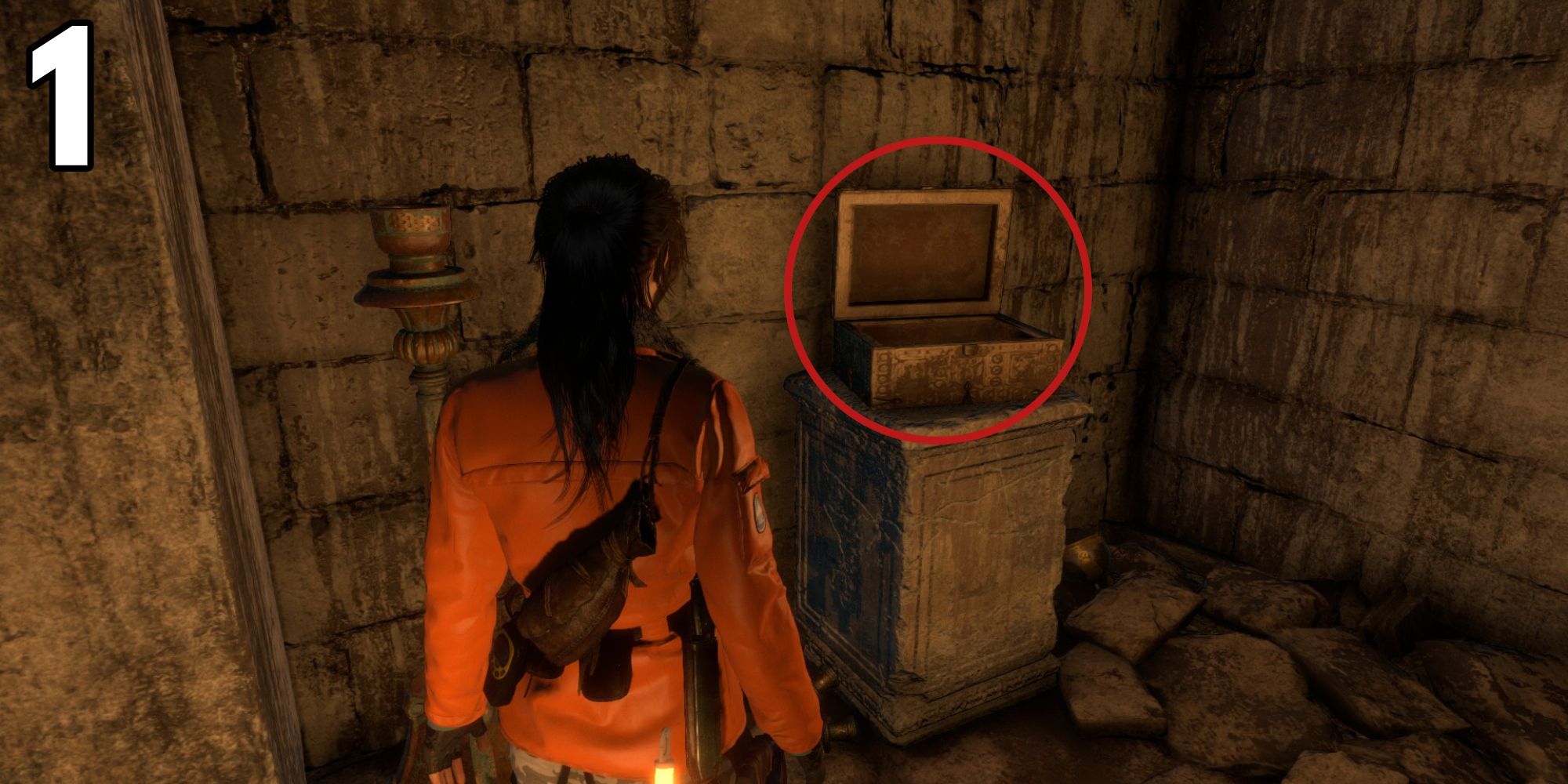 Tomb raider flooded archives relic 1