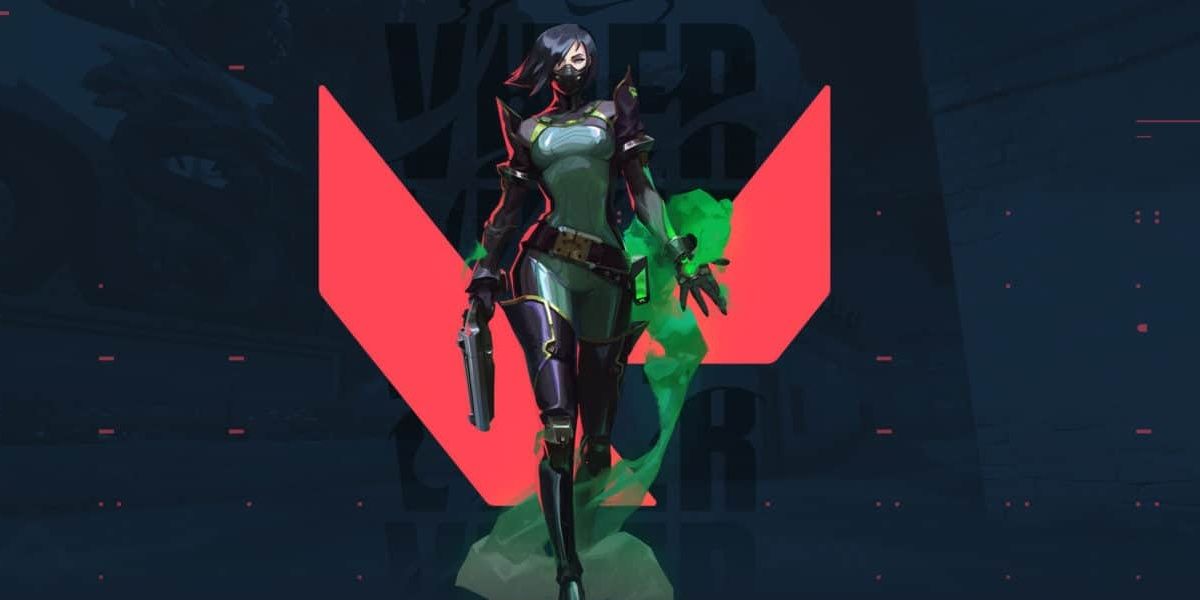 Official artwork of Viper from Valorant.