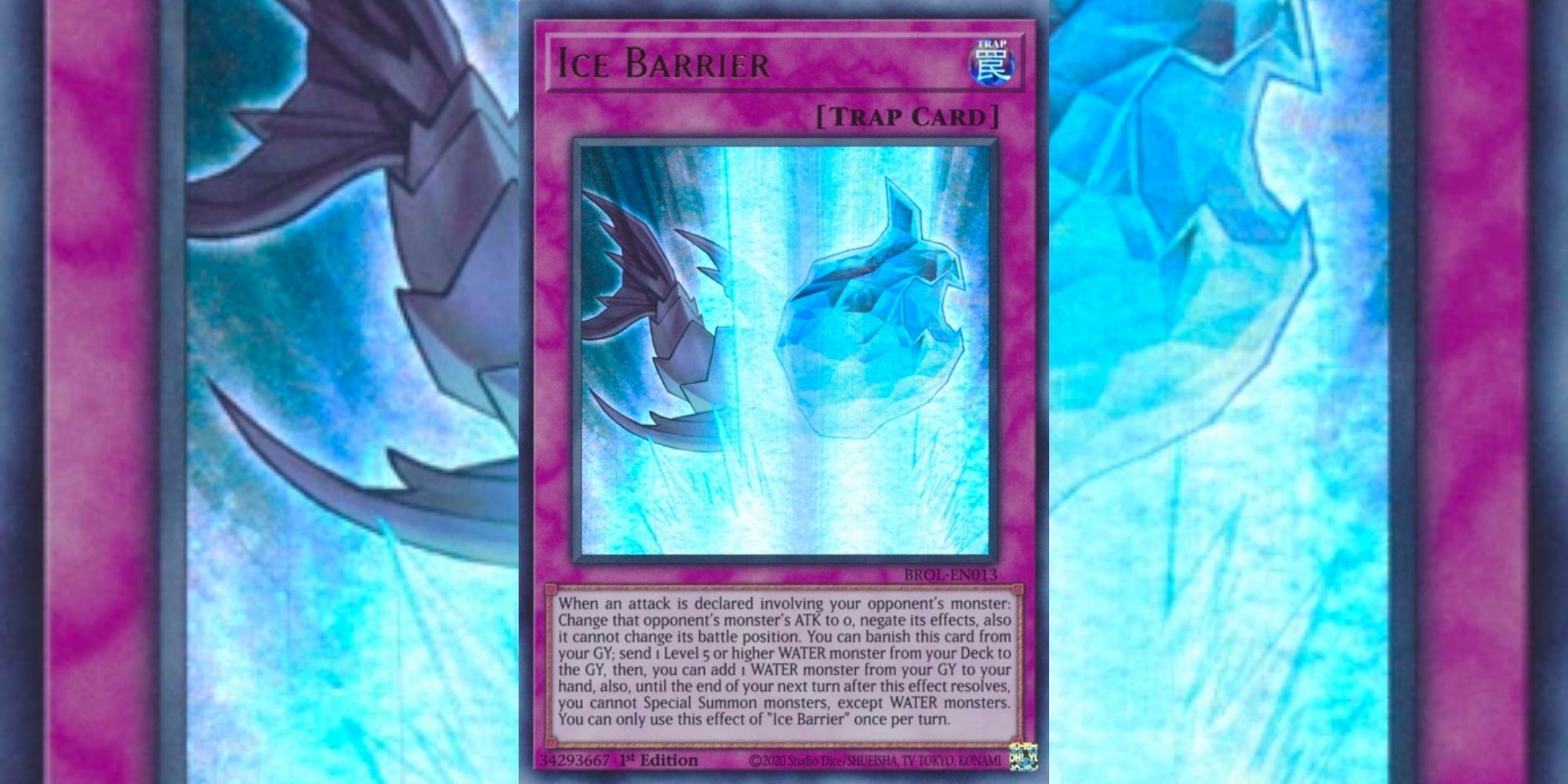 Ice Barrier card in Yu-Gi-Oh!