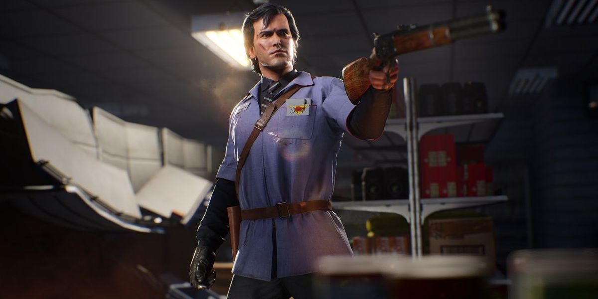 Ash Wearing A Cosmetic 