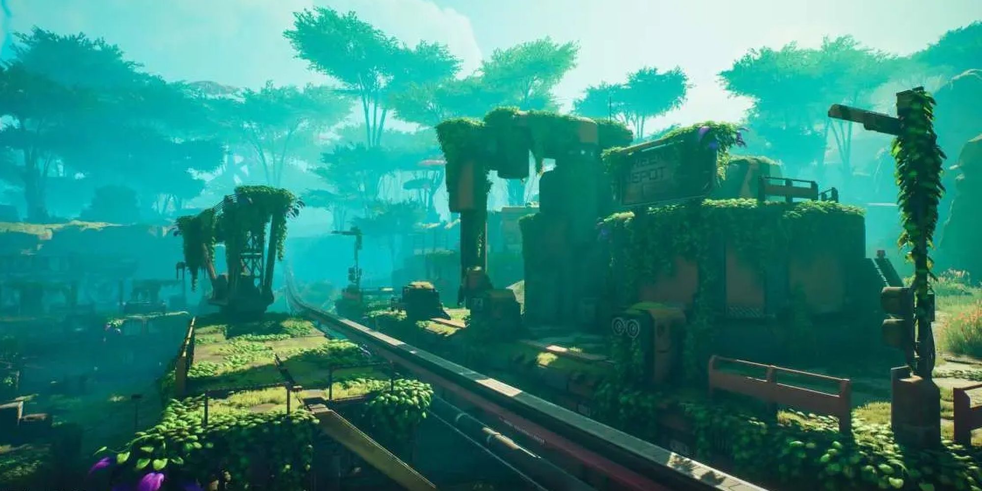 The Cycle: Frontier - A Overgrown Location On The Bright Sands Map