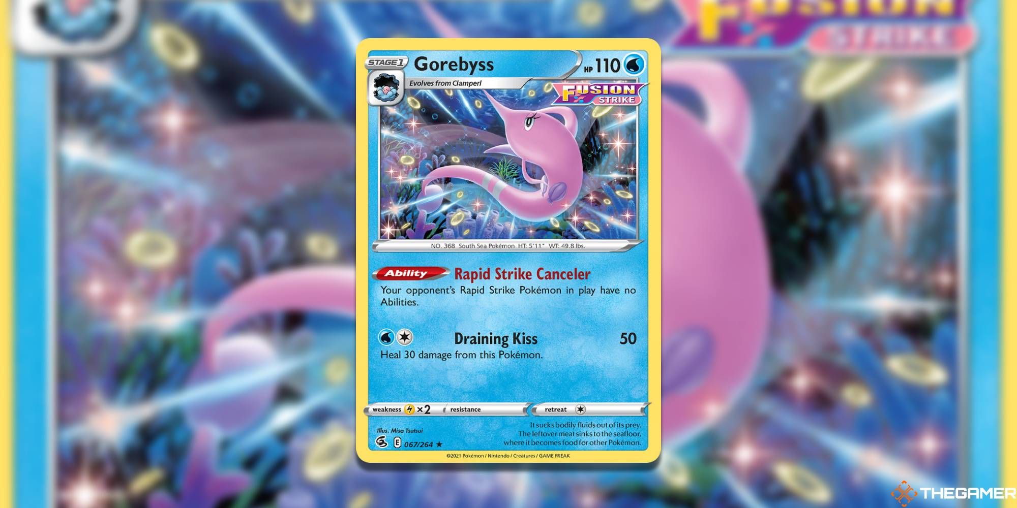 Gorebyss Fusion Strike Card