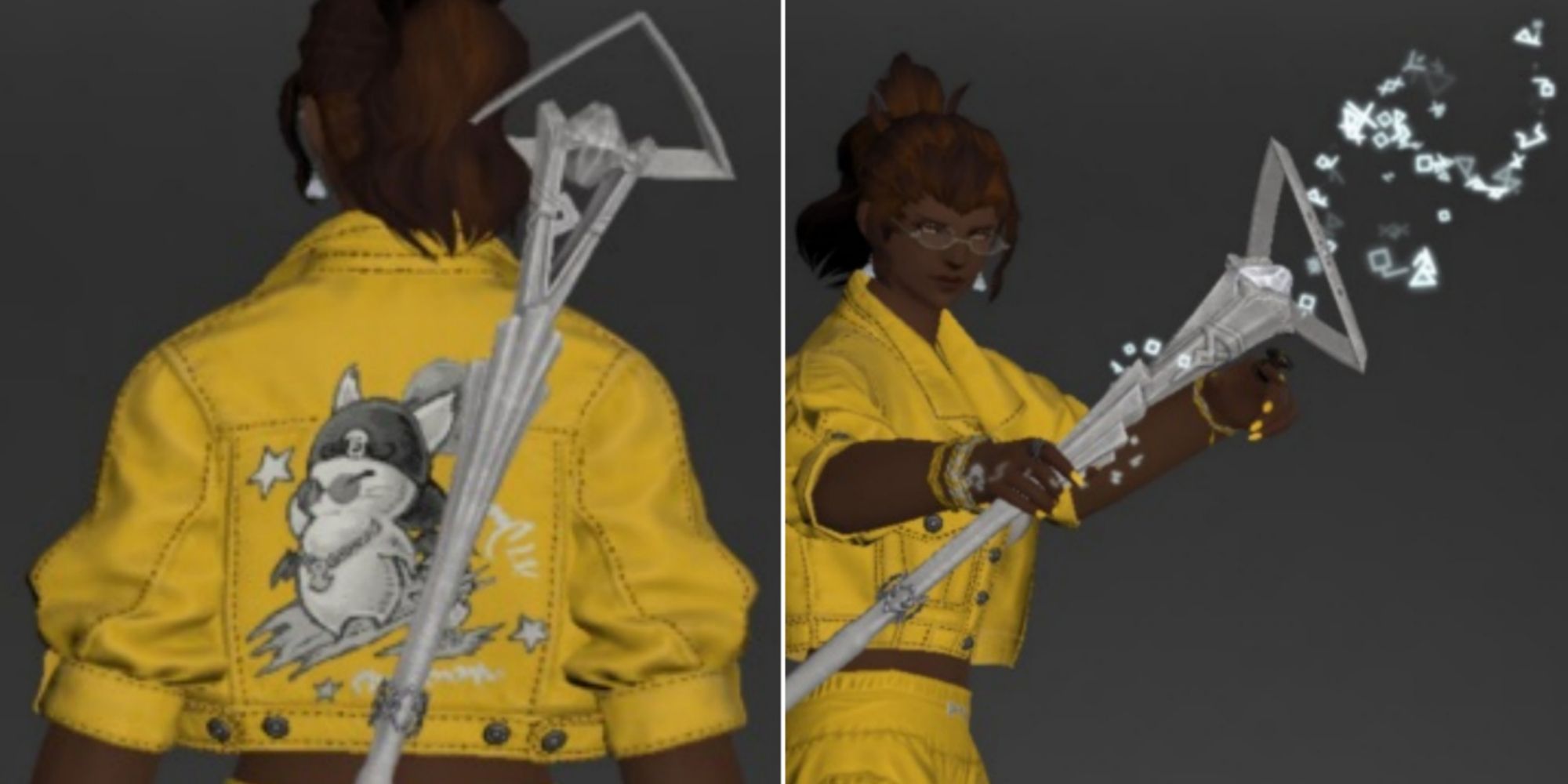 ff14 black mage pandaemonium side by side