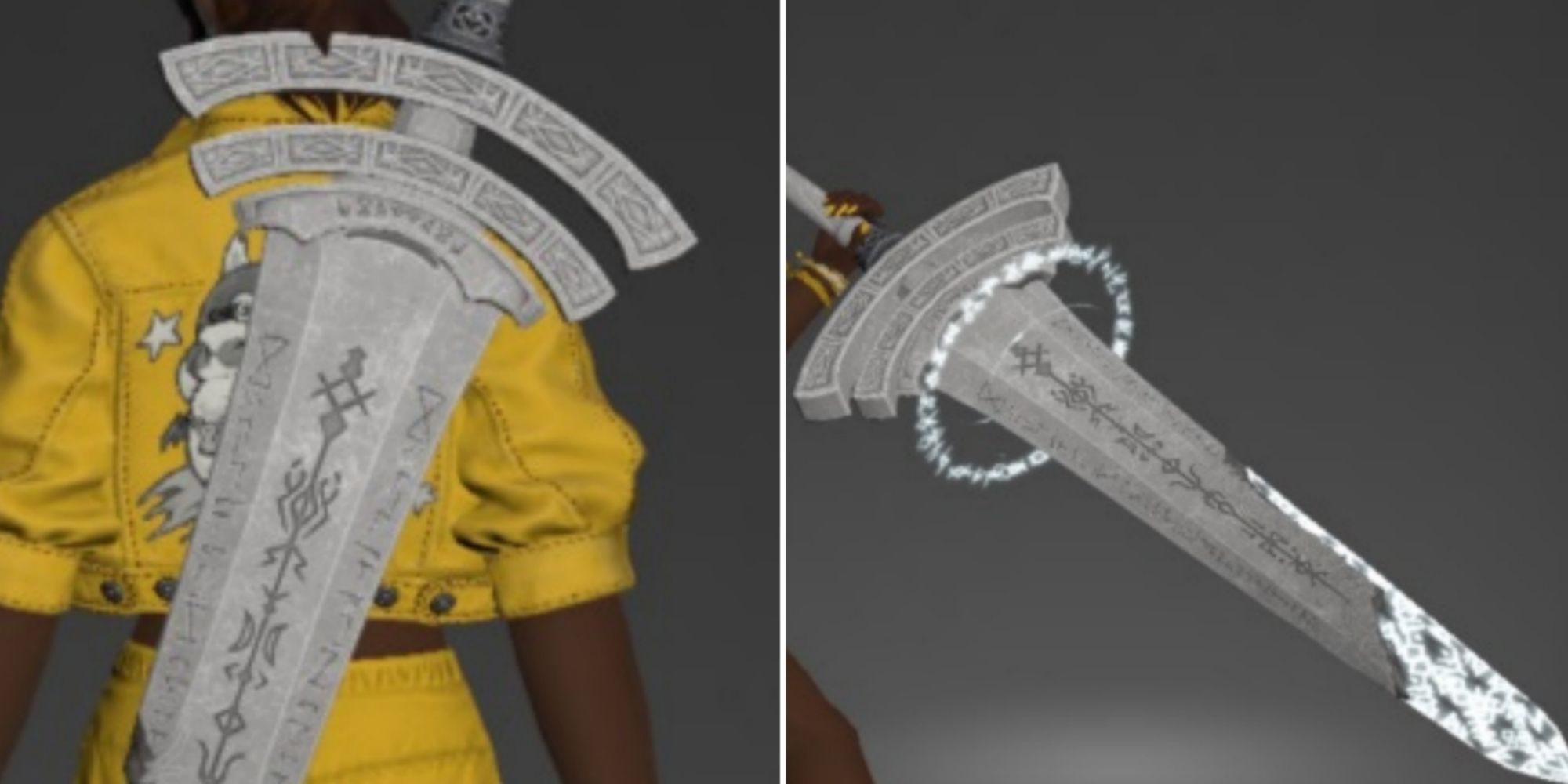ff14 dark knight pandaemonium side by side