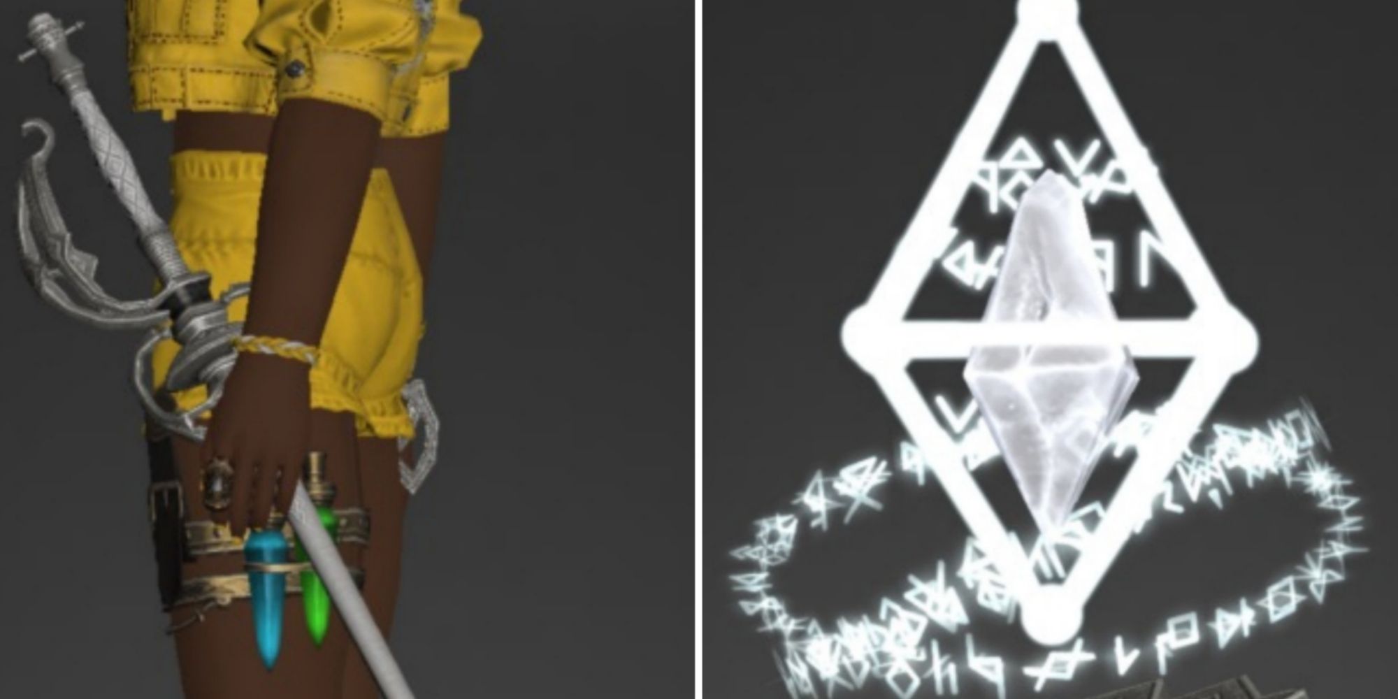 ff14 red mage pandaemonium side by side