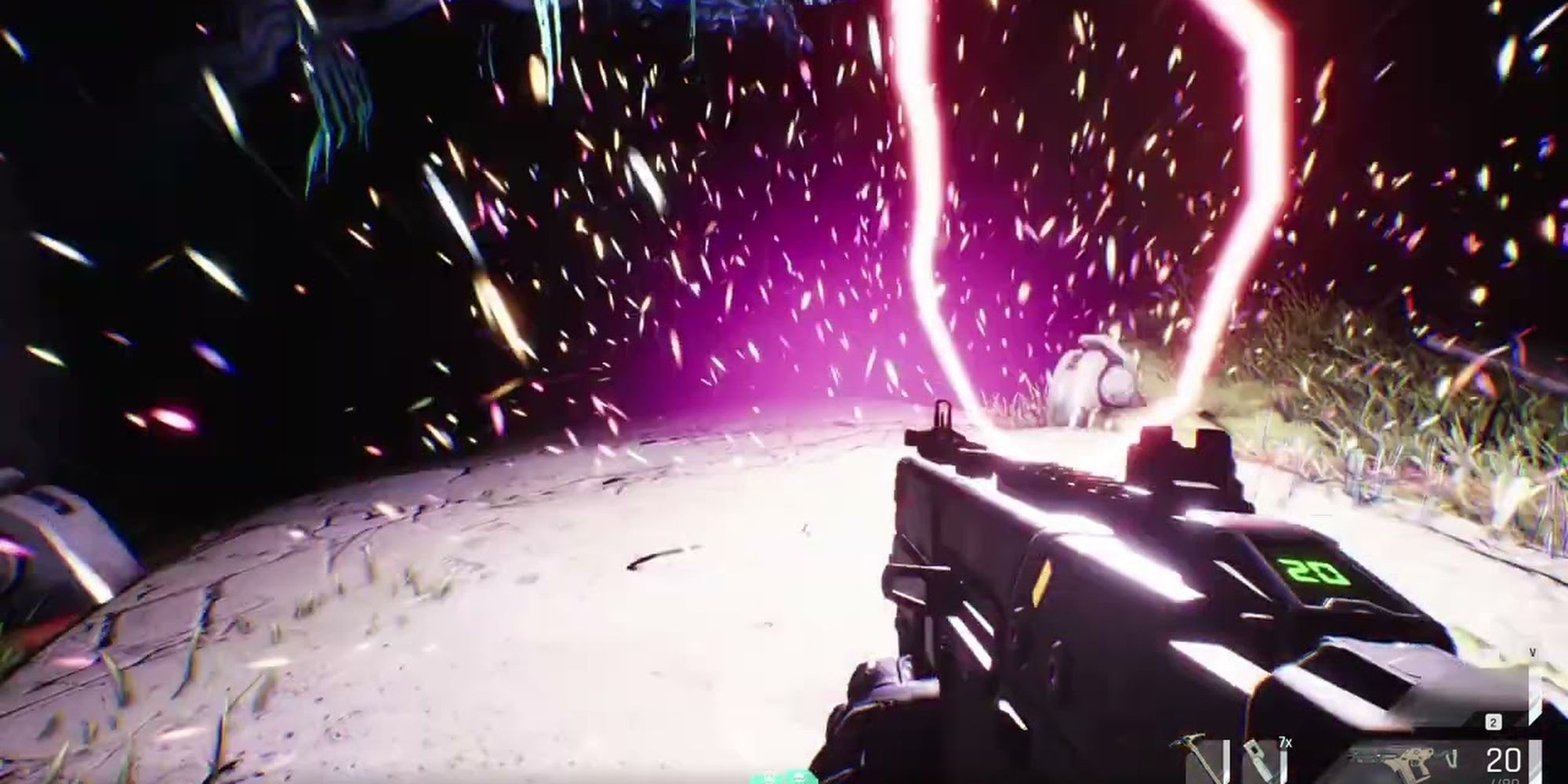 The Cycle: Frontier - Lightning Storm Striking Close To The Player