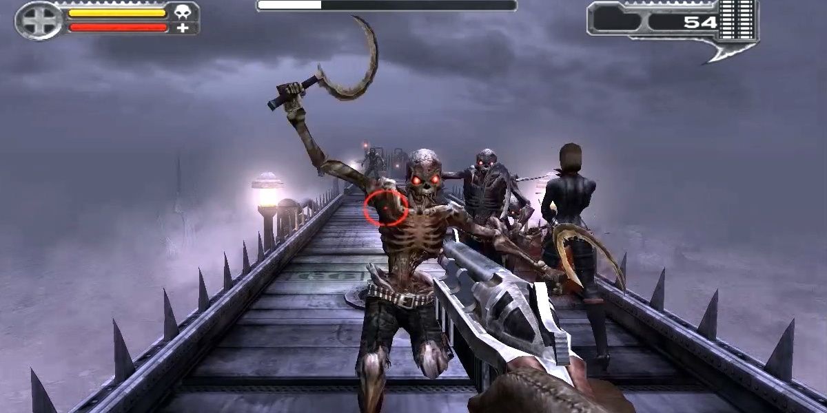 Jericho Cross Shooting Skeleton Enemy