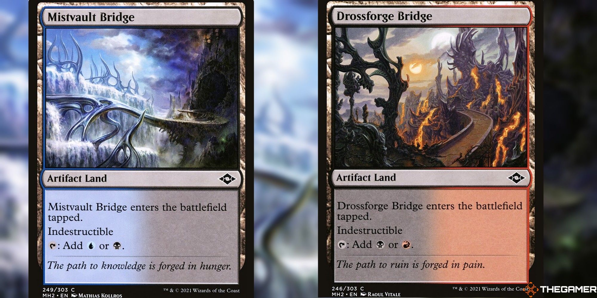 mtg mistvault bridge and drossforge bridge